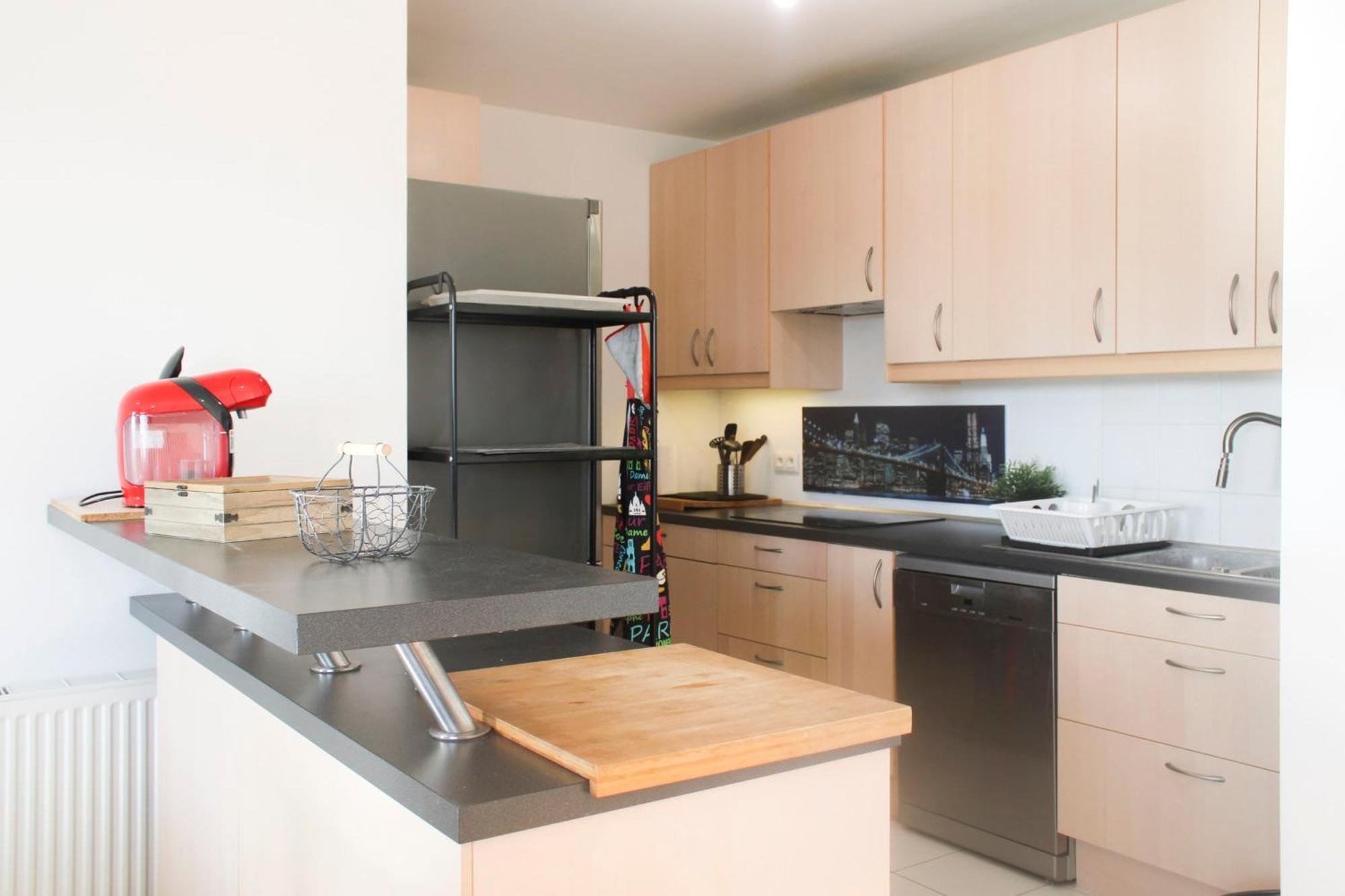 3-Rooms Apartment With Wifi And Balcony Сен-Дені Екстер'єр фото